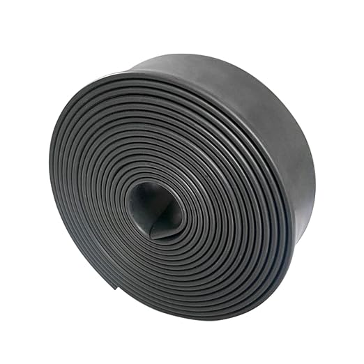 3:1 Ratio Heat Shrink Tubing Roll Adhesive Lined Industrial Marine Grade Dual Wall Heat Shrink Tube Waterproof and Sealed Black (3/4 inches(19.1 mm), 10 Feet)