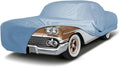 iCarCover Premium Car Cover for 1958 Chevy Del Ray Heavy Duty Waterproof All Weather Automobiles Custom Fit Indoor Outdoor UV Snow Protection Covers with Straps and Bag