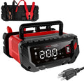 Battery Charger 0-20Amp,12V/24V Lithium,LiFePO4,Lead Acid,Fully-Automatic Smart Car Battery Charger,Trickle Charger, Maintainer/Pulse Repair for Boat, Motorcycle,Suv,Truck,Golf Cart, Lawn Mower