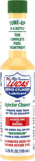 Lucas Oil LUC10020 Fuel Treatment - 5.25 Oz, multi-colored