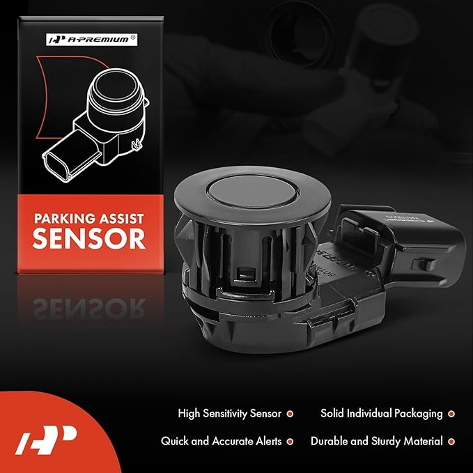 A-Premium Reverse Backup Parking Aid Assist Sensor Compatible with Select Toyota Models - RAV4 2014-2018, Tacoma 2015-2022, Tundra 2014-2021, Replace# 89341-0C010, 89341-0C020