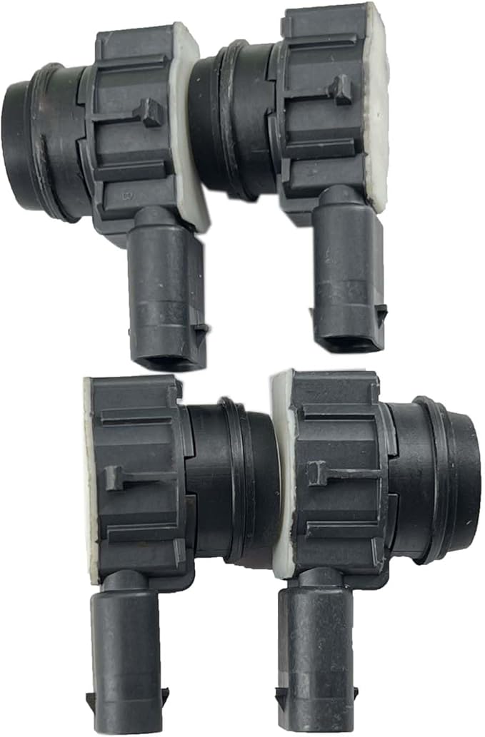 FainWan 4PCS 66209261587 White Bumper PDC Parking Sensor Compatible with F20 F22 F30 F31 F84 F80
