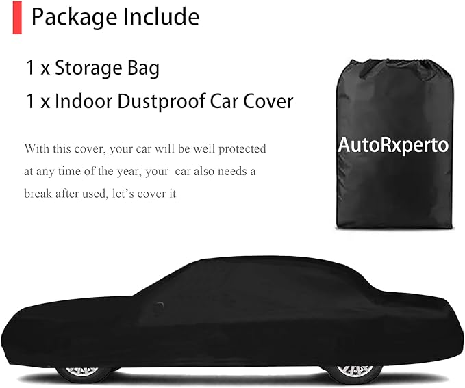 Soft Stretch Classic Car Cover Custom-fit for Lincoln Town Car 2001–2011 with Extended Wheelbases Full-Size Sedans Accessories for Indoor Underground Garage Car Show & Storage Dust Protection 221.in