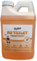 Liquified RV Toilet Treatment - Black Holding Tank Digester - Odor Eliminator - Orange Scent - Matts RV Reviews (Orange, 64oz)