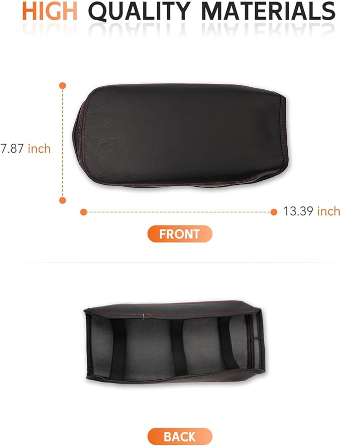 CDEFG for Chevrolet Blazer 2019-2025 Center Console Cover Armrest Box Cover for Chevy Blazer (2LT, 3LT, Premier, RS) 2020 2021 2022 2023 2024 2025 Accessories Console Arm Rest Protector