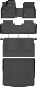 ANBINGO®Floor Mats Fit for Nissan Ariya 2023-2025&Seatback&Cargo Liners All Weather Mats for Nissan Ariya TPE Car Mat Rugs for Ariya Rubber Trunk Carpet for 2024 Ariya Automotive Accessories