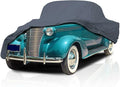 5 Layer Car Cover for Cadillac Series 75 1939, Semi Custom Fit Full Coverage Pollution, Dust, Sun, Snow, Rain, Hail All Weather Protection, Breathable