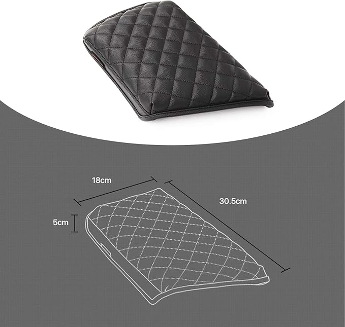 LFOTPP 2024 XC60 Armrest Cover for XC60 (2018-2024) Center Console Cover for 2018-2021 2022 2023 2024 XC60 Arm Rest Cover Interior XC60 Accessories 2024 XC60 Console Leather Anti-Scratch Waterproof