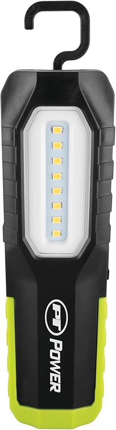 Performance Tool W2685 300+ Lumens 2-in-1 Li-Ion Work Light - Area Light and Spotlight in One, Rechargeable