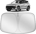 XHRING Windshield Sun Shade Sunshade Compatible with Hyundai Kona 2025 2024 Accessories Car Front Window Sun Shield Cover