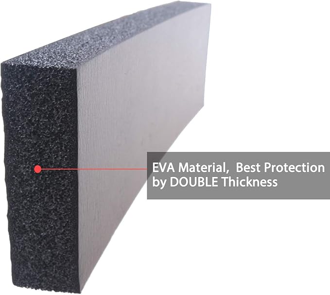 Garage Wall Protector, 4 Pack Garage Car Door Protector Bumper Guard for Car Doors Anti-Collision Self Adhesive EVA Foam for Warehouse Parking Assist
