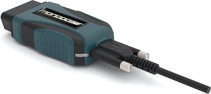 Opus IVS Mongoose-Plus J2534 OEM Vehicle Interface Cable - Ford/Lincoln/Mercury OEM Reprogramming and Diagnostics