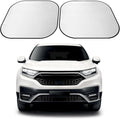 ARANA Car Windshield Sun Shade 2 Piece丨240T Thickened Front Window Sunshades Blocking 99% UV & Heat丨2025 Upgrade Sun Visor Keeps Car Cool丨Universal Fit for Sedan, SUV, Truck, Medium 31"x28"