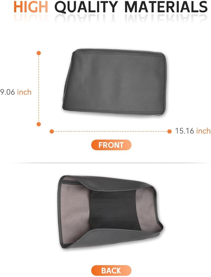 CDEFG for Volkswagen Atlas 2024 2025 Center Console Cover Armrest Box Cover for VW Atlas (SE, Peak Edition, SEL, Cross Sport, SEL Premium R-Line) Accessories Console Arm Rest Protector