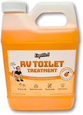 Liquified RV Toilet Treatment - Orange Scent, 32oz Standard Pour Bottle - Holding Tank Waste Digester & Odor Eliminator, Septic Safe, Biodegradable - Made in USA