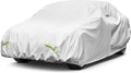 YOLENY Car Cover Waterproof All Weather Full Exterior Covers with Zipper,Universal Fit SedanToyota Corolla/Prius,Honda Civic,Subaru Impreza/WRX,Chevy Cruze,Nissan Sentra etc.(UP to 181 inch)