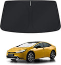 KUST Windshield Sun Shade for Toyota Prius 2023 2024 2025 2026 Window Sunshade Sun Visor Protector Foldable Blocks UV Rays Keep Car Cooler
