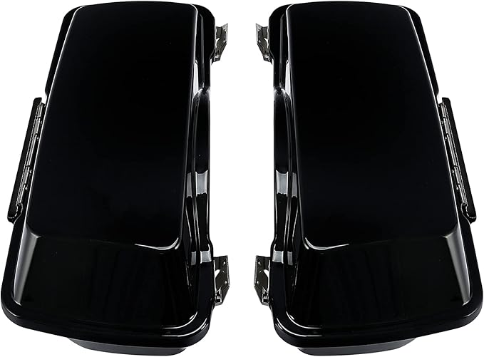 Green-L Hard Saddlebags with Black Latches Fit for Harley Electra Street Road Glide King 1994-2013 Touring Models