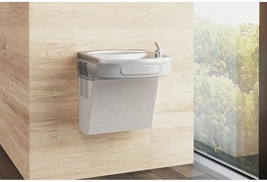 Elkay EZS8L Wall Mount ADA Cooler Non-filtered Refrigerated Light Gray Granite