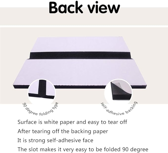 Garage Wall Protector Foam Wall Corner Guard for Parking Garages - Wall Edge Protector Protect Your Car - Garage Wall - Wall Corner Edge and Bumpers Corner Guards