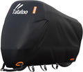 Motorcycle Cover Waterproof Outdoor, 300D Heavy Duty, UV & Rain Resistant, Windproof with 3 Buckles, Fits Most Motorcycles, Cruisers, Sportbikes, Dirt Bikes, Scooters up to 112.2"- 4XL Size