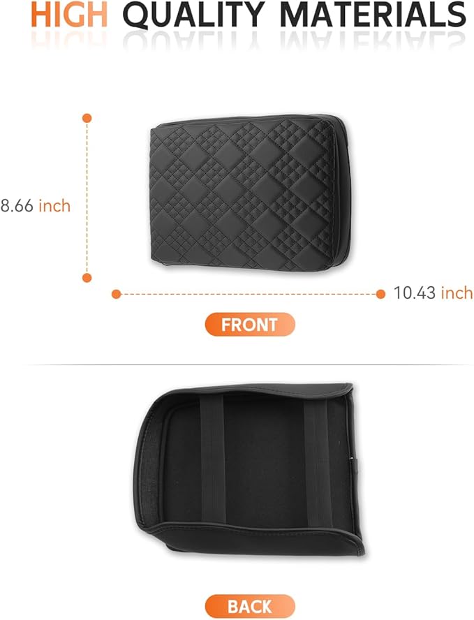 CDEFG for 2025 Toyota 4Runner Center Console Cover Armrest Box Cover for 4Runner (SR5, TRD Sport, Off-Road, Premium, Limited, Platinum, Trailhunter) 2025+ Accessories Console Arm Rest Protector