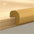 XPLKQXE Sharp Edge Safety Corner Edge Foam Padding, Edge Guards Bumpers Adhesive, Edge Corner Protector Guards for Table Edges & Sharp Corners(Woody,5pcs)