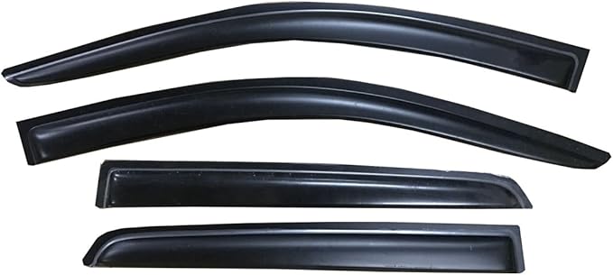 Window Visors Compatible with 2009-2016 Dodge Journey Sun/Rain Guards Wind Deflector 4pc