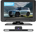 7inch Monitor with IP69 Waterproof Night Vision Backup Camera Easy to Install,HD 1080P delay Free Picture Quality Suitable for Cars, Trucks SUVs etc.