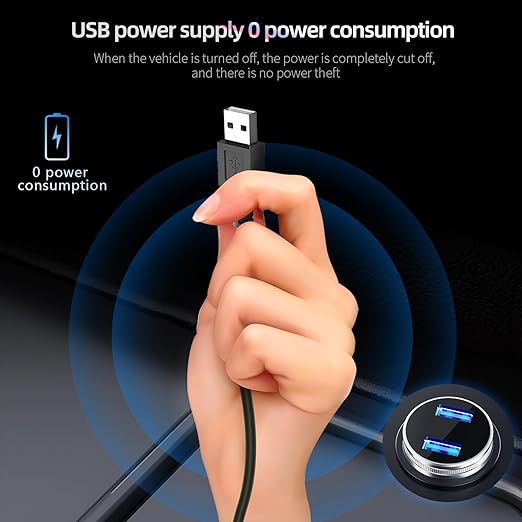 Car Mounted GPS Speedometer, Green Head up Display, Large Font and Automatically Adjustable Brightness, Universal USB Plug and Play Head up Display Suitable for All Vehicles