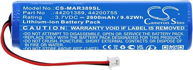 44201389 44200755 GPS Navigator Battery for MARES ICON HD ICON Genius Genius Air