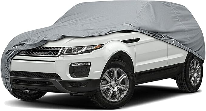 5-Layer Full Car Cover – Semi Custom Fit for Chevrolet Chevy Trax 2015-2021 SUV 4-Door | All-Weather Protection: Dustproof, Windproof, UV-Resistant, Breathable & Durable