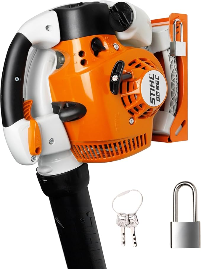 Blower Rack Compatible with Stihl BG-50, BG-56, BG-66, BG-86, Handheld Blower Holder Mount Rack, Lawn Care Accessories, Garage Storage, Weed Eater Hanger