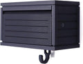 Wall-Mounted Car Display Key Holder, Decorative Garage Model Design, Multiple Colors（No Car） (Stripe-Black（No Car）)