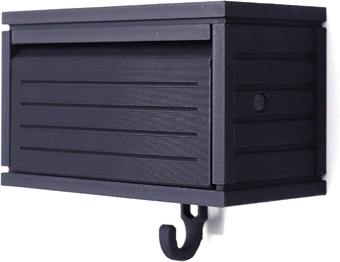 Wall-Mounted Car Display Key Holder, Decorative Garage Model Design, Multiple Colors（No Car） (Stripe-Black（No Car）)