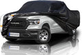 Dodge Ram 1500 Truck Cover Custom Fit 2009-2025 Crew Cab SB (5.75') with Door Zipper, 12 Layers Full Exterior Pickup Truck Cover Waterproof All Weather, for Wind Dust Sun and UV Protection.