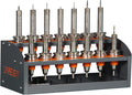 CNC Tool Rack for Workshop Storehouse Airplane Car Furniture Make, CNC Tool Holder on Desktop Placed, CNC Tool Storage Rack Placed on The Desktop