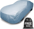 iCarCover Premium Car Cover for 1971-1976 Pontiac Bonneville 2-Door, 4-Door Heavy Duty Waterproof All-Weather Automobiles Custom Fit Indoor Outdoor UV Snow Protection Covers with Straps and Bag