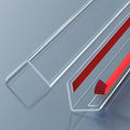 Wall Corner Protector - 2PCS, 16"x1.18" - Self Adhesive Clear Corner Protectors for Walls, Cabinet Doors, Edge Protector Trim; Easy to Install Corner Guards for Walls (40.6cm x 3cm)