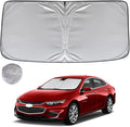 KAYZT Windshield Sun Shade for 2016-2025 Che-vrolet/Chevy Malibu Foldable Sunshade Front Window Custom Fit Car Accessories