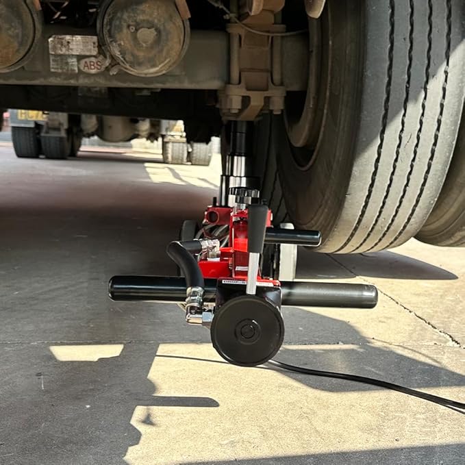 80 Ton Heavy Duty Floor Jack Pneumatic Hydraulic Jack Car Truck Lift Fit for Garages, Repair Shops Lift Range 7.6"- 14.5"