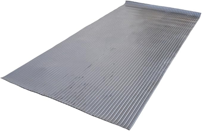 BDK Garage/Shop Auto Repair Home Improvement/Gym Weight Room/Floor Protector Thick Padded Durable Utility Rubber Floor Mat Liner (4 x 8 Ft)