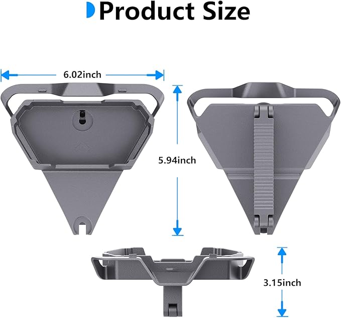 Starlink Mini Mount for Roof Rack & Car Dash, Adjustable Starlink Mini Dishy Compatible with RV, Caravan, Vans | Stable Signal & Waterproof Design