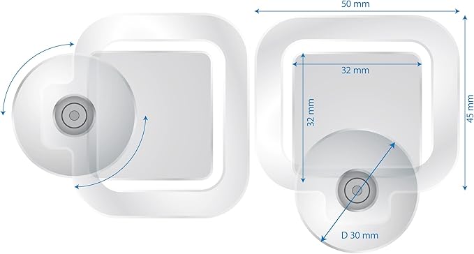 4X Parking Permit, Ticket and Note Holder for Car Windscreen, Clips with Removable Suction Cup, Avoid Parking fine, Set of 4 (Made in Germany) Transparent