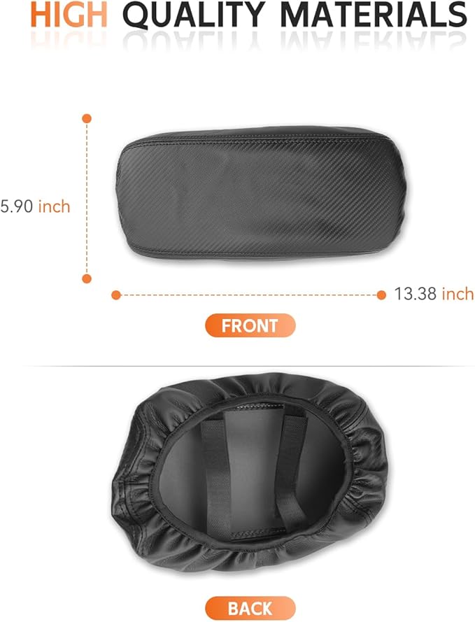 CDEFG for Ford Maverick 2022-2025 Center Console Cover Armrest Box Cover for Maverick (XL, XLT, Lariat) 2022 2023 2024 2025 Accessories Console Arm Rest Protector