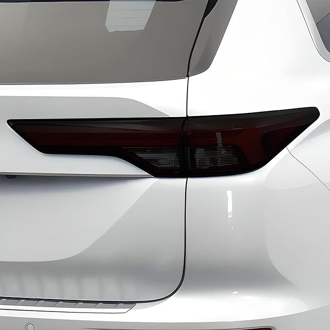 BOGAR TECH DESIGNS Rear Taillight Tail Light Tint Kit PPF Compatible with Mitsubishi Outlander 2022-2025, Dark Smoke