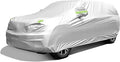 Car Cover Waterproof All Weather, GORDITA Full Exterior Covers with Mirror Pocket, Outdoor Car Cover UV Snow Rain Wind Dust All Weather Outdoor Protection Universal Fit SUV Length 189-204'' inch