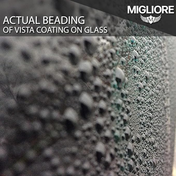 Migliore Vista Coating: Long Lasting Ceramic Windshield & Glass Coating!