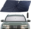 Windshield Sun Shade Umbrella: for Hyundai Santa-Cruz-2022-2025 - Front Custom Car Window Shades - Foldable Sunshades Block UV Keep Cool