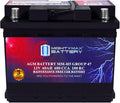 Mighty Max Battery MM-H5 Start and Stop Car BCI Group Size 47 12V 60 AH, 100RC, 680 CCA Rechargeable AGM Car Battery